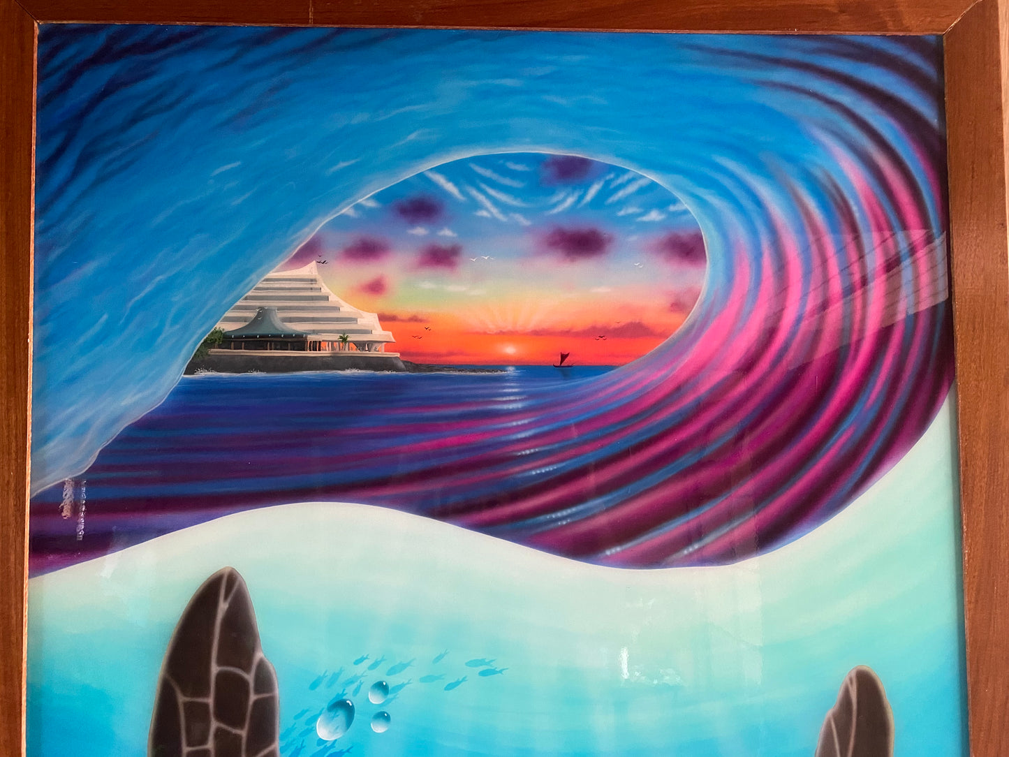 Royal Honu. Original Painting