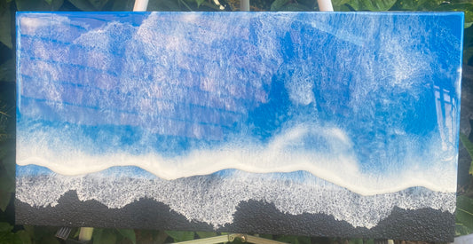 12x24 blues  Original Painting